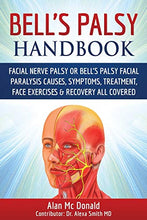 Load image into Gallery viewer, Bell's Palsy Handbook: Facial Nerve Palsy or Bell's Palsy facial paralysis causes, symptoms, treatment, face exercises &amp; recovery all covered

