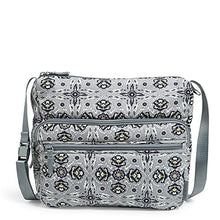 Load image into Gallery viewer, Vera Bradley Utility Crossbody Purse, Plaza Tile-Recycled Cotton
