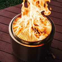 Load image into Gallery viewer, Solo Stove Bonfire Portable Fire Pit Stainless Steel Fire Pits for Wood Burning and Low Smoke Great Camping Stove | 19.5x14 Inches Outdoor Fire Pits
