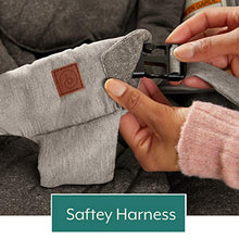 Load image into Gallery viewer, born free KOVA Baby Bouncer - Baby Rocker with Two Modes of Use, Removable Toys and Compact Fold for Storage or Travel - Easy to Clean, Machine Washable Fabrics, Grey
