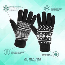 Load image into Gallery viewer, Luther Pike Seattle Knit Winter Gloves For Women Warm &amp; Cozy, Comfortable: Thermal Insulation
