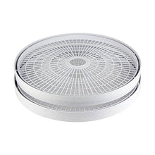 Load image into Gallery viewer, NESCO LT-2SG Snackmaster 13.5" Add-a-Tray for NESCO Food Dehydrators, White, 2 Count
