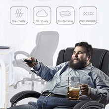 Load image into Gallery viewer, Big &amp; Tall Heavy Duty Executive Chair 500 Lbs Heavyweight Rated Black PU Leather Task Rolling Swivel Ergonomic Executive Office Chair with Lumbar Support Armrest for Study Meeting Room
