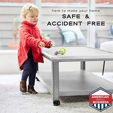 Load image into Gallery viewer, Bebe Earth - Baby Proofing Edge and Corner Guard Protector Set - 20 Feet, 8 Corners - Safety Bumpers - Child Proof Furniture and Tables - Pre-Taped Corner Cushions - Oyster White
