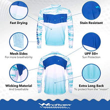 Load image into Gallery viewer, WindRider Long Sleeve Fishing Shirts for Men UPF 50+ Sun Protection with Mesh Sides Stain Resistant and Moisture Wicking
