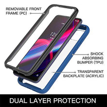 Load image into Gallery viewer, ONOLA Phone Case for T-Mobile TCL Revvl 4 Plus Case,TCL Revvl 4 Plus Case with Built-in Screen Protector,TCL Revvl 4 Plus Phone Case,Cover for T-Mobile TCL Revvl 4 Plus Phone (Blue)
