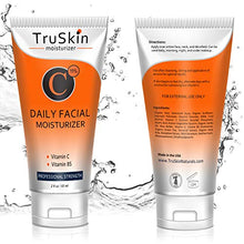 Load image into Gallery viewer, TruSkin Vitamin C Moisturizer Face, Neck &amp; Décolleté Cream for All Skin Types with Vitamin B5 and Green Tea, 2 fl oz
