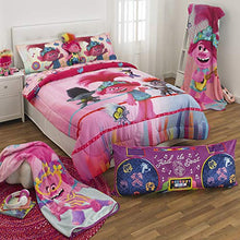 Load image into Gallery viewer, Franco Manufacturing Trolls World Tour 4 Piece Full Size Microfiber Sheet Set
