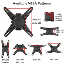 Load image into Gallery viewer, VideoSecu ML531BE2 TV Wall Mount kit with Free Magnetic Stud Finder and HDMI Cable for Most 26-55 TV and New LED TV up to 60 inch VESA 400x400 Full Motion with 20 inch Articulating Arm WP5
