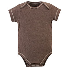 Load image into Gallery viewer, Touched by Nature Unisex Baby Organic Cotton Bodysuits, Moose 5-Pack, 0-3 Months
