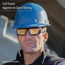Load image into Gallery viewer, Uvex by Honeywell Hypershock Safety Glasses, Clear Frame with Red Mirror Lens &amp; Anti-Scratch Hardcoat (S2974)
