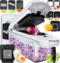 Load image into Gallery viewer, Fullstar Vegetable Chopper Dicer Mandoline Slicer - Food Chopper Vegetable Spiralizer Vegetable Slicer - Onion Chopper Salad Chopper Veggie Chopper Vegetable Cutter Food Slicer 11 Blades
