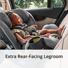 Load image into Gallery viewer, Chicco OneFit ClearTex All-in-One Car Seat, Rear-Facing Seat for Infants 5-40 lbs, Forward-Facing Car Seat 25-65 lbs, Booster 40-100 lbs, Convertible Car Seat | Slate/Grey
