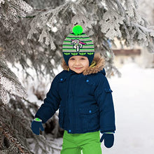 Load image into Gallery viewer, Disney Toy Story Buzz Lightyear Toddler Winter Hat and Snow Gloves for Boys 2 Pc. Set, Soft Mittens with Warm Pom-Pom Beanie
