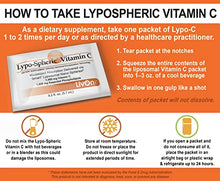 Load image into Gallery viewer, Lypo–Spheric Vitamin C - 6 Cartons (180 Packets) – 1,000 mg Vitamin C &amp; 1,000 mg Essential Phospholipids Per Packet – Liposome Encapsulated for Improved Absorption – 100% Non–GMO
