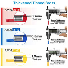 Load image into Gallery viewer, TICONN 200 Pcs Electrical Insulated Wire Connectors Kit - Spade, Ring, Butt, Quick Disconnect, Forks Connector - Crimp Cable Terminals
