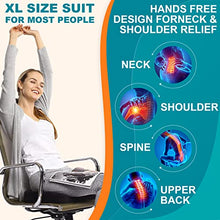Load image into Gallery viewer, Enlarged 2.5lb 24" x 33" Weighted Heating Pad for Neck and Shoulders - 2S Fast Heat Up Heating Pad for Neck Shoulder Pain Relief, 6 Heat Settings 22 Timers Neck Heating Pad, Christmas Gifts for Women

