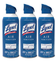 Load image into Gallery viewer, Lysol Air Sanitizer Spray, For Air Sanitization and Odor Elimination, White Linen Scent, 10 Fl. Oz (Pack of 3)
