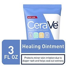 Load image into Gallery viewer, CeraVe Healing Ointment for Baby | Diaper Rash Cream for Extra Dry, Cracked Skin | Lanolin &amp; Fragrance Free | 3 Ounce | Packaging May Vary
