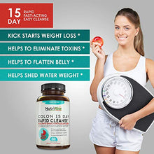 Load image into Gallery viewer, Colon Cleanser Detox for Weight Loss. 15 Day Fast-Acting Extra-Strength Cleanse with Probiotic &amp; Natural Laxatives for Constipation Relief &amp; Bloating Support. 30 Detox Pills to Detoxify &amp; Boost Energy
