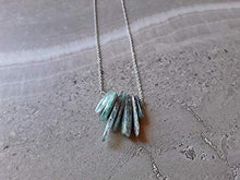 Load image into Gallery viewer, Natural Kyanite Crystal Necklace Stainless Steel
