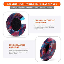 Load image into Gallery viewer, WC Design Pack Wicked Cushions Replacement Ear Pads Compatible with Beats Studio 3 Headphones - Also Fits Beats Studio 2 / Studio Wireless &amp; Wired - Enhanced Comfort, Durability &amp; Improved Adhesive
