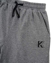 Load image into Gallery viewer, Kid Nation Kids Unisex 2 Packs 100% Cotton Casual Pull on Shorts for Boys and Girls M Olive + Heather Charcoal Gray
