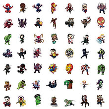 Load image into Gallery viewer, Teens Hero Stickers[100pcs] Waterproof for Decal,Laptop Hydro Flask Water Bottle Car Cup Computer Guitar Skateboard Luggage Bike Bumper, Kid/Teen Gift
