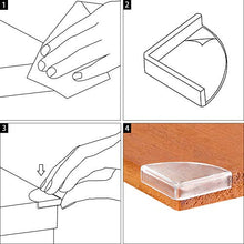 Load image into Gallery viewer, [36 Pack] Slim Clear Edge Bumpers, Tomorotec Corner Protectors Edge Guards Corner Cushion for Baby Safety for Furniture, Slim Table, Windows, Bed and etc
