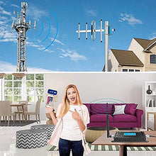 Load image into Gallery viewer, 5G Phone Signal Booster, Home 4G LTE Cell Phone Signal Booster ATT, Straight Talk 700MHz Band 12/17 Cell Signal Repeater Amplifier Antenna Kits, Boosts Data and Calls, FCC Approved
