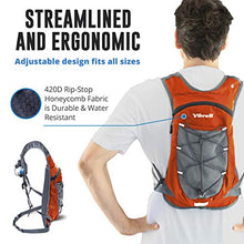 Load image into Gallery viewer, Vibrelli Hydration Pack &amp; 2L Hydration Water Bladder - High Flow Bite Valve - Hydration Backpack with Storage - Lightweight Running Backpack, Also for Cycling, Hiking, Ski, Snow for Men, Women &amp; Kids
