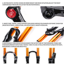 Load image into Gallery viewer, BOLANY 26/27.5/29 inch MTB Bicycle Magnesium Alloy Suspension Fork, Tapered and Straight Tube Front Fork (Manual Locking - Remote Locking) (29,Tapered-Remote)
