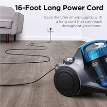 Load image into Gallery viewer, Eureka NEN110A Whirlwind Bagless Canister Vacuum Cleaner, Lightweight Corded Vacuum for Carpets and Hard Floors, Blue

