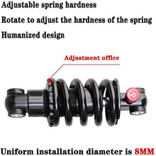 Load image into Gallery viewer, YSHUAI Spring Shock Absorber, MTB Bike Damper, Rear Shock Absorber, Spring Absorber, Bicycle Shock Absorber MTB for Diamondback Bikes, Yeti Cycles, Pivot Cycles, Ibis Cycles,250 Lbs
