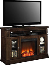 Load image into Gallery viewer, Ameriwood Home Brooklyn Electric Fireplace TV Console for TVs up to 50", Espresso
