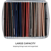 Load image into Gallery viewer, RichYa Fireproof Document Box with Lock, Foldable, with Handles, Waterproof and Fireproof Document Storage Box, for Storing Important Items such as Letters | Documents | Books | Certificates, etc.
