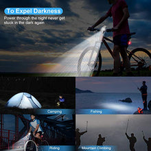 Load image into Gallery viewer, STATOR Bike Light,USB Rechargeable Bike Light Set, Super Bright LED Bike Lights Front and Back, Smart Sensor 400 Lumen 5 Modes IPX5 Waterproof,Fits All Bicycles, Mountain, Road
