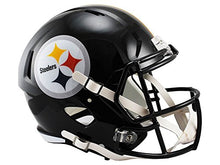 Load image into Gallery viewer, Riddell NFL Pittsburgh Steelers Full Size Speed Replica Football Helmet
