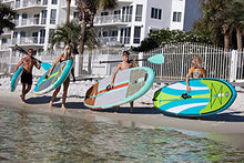 Load image into Gallery viewer, Drift 11'6" Inflatable Stand Up Paddle Board, SUP with Accessories | Coiled Leash, Pump, Lightweight Paddle, Fin &amp; Backpack Travel Bag (Native)
