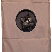 Load image into Gallery viewer, K&amp;H PET PRODUCTS Hangin' Cat Condo Large Tan 23" x 16" x 65" Cat Furniture
