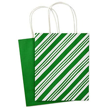 Load image into Gallery viewer, Hallmark Stiff Handle Gift Bag, Holiday Icons, 12 Pack Medium
