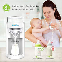 Load image into Gallery viewer, CHOLMA Baby Formula Maker 1-11 Consistency Instant Heat Pro Advanced Formula Dispenser, Automatically Make Bottle in 8s Quiet Operation Panel 1-10oz Water Range &amp; 98-131°F Adjustable Temperature
