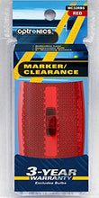 Load image into Gallery viewer, Optronics MC32RBS Surface Mount Maker/Clearance Light with Reflex, Red
