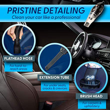 Load image into Gallery viewer, Portable Car Vacuum Cleaner: High Power Corded Handheld Vacuum w/ 16 foot cable - 12V - Best Car &amp; Auto Accessories Kit for Detailing and Cleaning Car Interior
