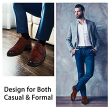 Load image into Gallery viewer, Men's Dress Shoes Genuine Leather Formal Oxford Shoes for Men Wingtip Lace Up Oxford Brown
