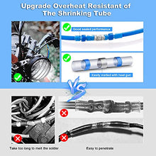 Load image into Gallery viewer, Kuject 120PCS Solder Seal Wire Connectors, Self-Solder Heat Shrink Butt Connector Solder Sleeve Waterproof Insulated Electrical Butt Splice Wire Terminals for Marine Automotive Boat Truck Wire Joint
