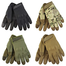 Load image into Gallery viewer, None/Brand Waterproof Gloves Men Full Finger Tactical Gloves Wear Touch Screen Gloves

