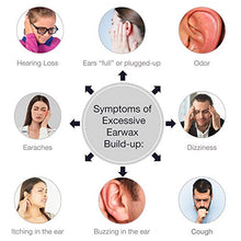 Load image into Gallery viewer, EARPROS Ear Wax Removal Tool Kit Ear Cleaning System Ear Irrigation Kit - Ear Washer for humans with 30 Soft Disposable Tips and LED Light
