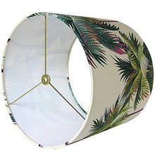 Load image into Gallery viewer, Tropical Lamp Shade, Palm Tree Lamp Shade, Medium Lamp Shade, Various Sizes, Made to Order
