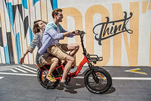 Load image into Gallery viewer, GESHENG 750W Folding Electric Bike Adults【Upgraded LG Battery】 48V 15AH Fat Tire Ebike 31MPH, 20" x4.0"Step-Thru Electric Bicycle S5 for Men &amp; Women All Terrain Riding, Front Carrier As Gift
